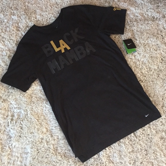 black and gold kobe shirt